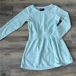 Nike Sky Blue Long Sleeve Dress